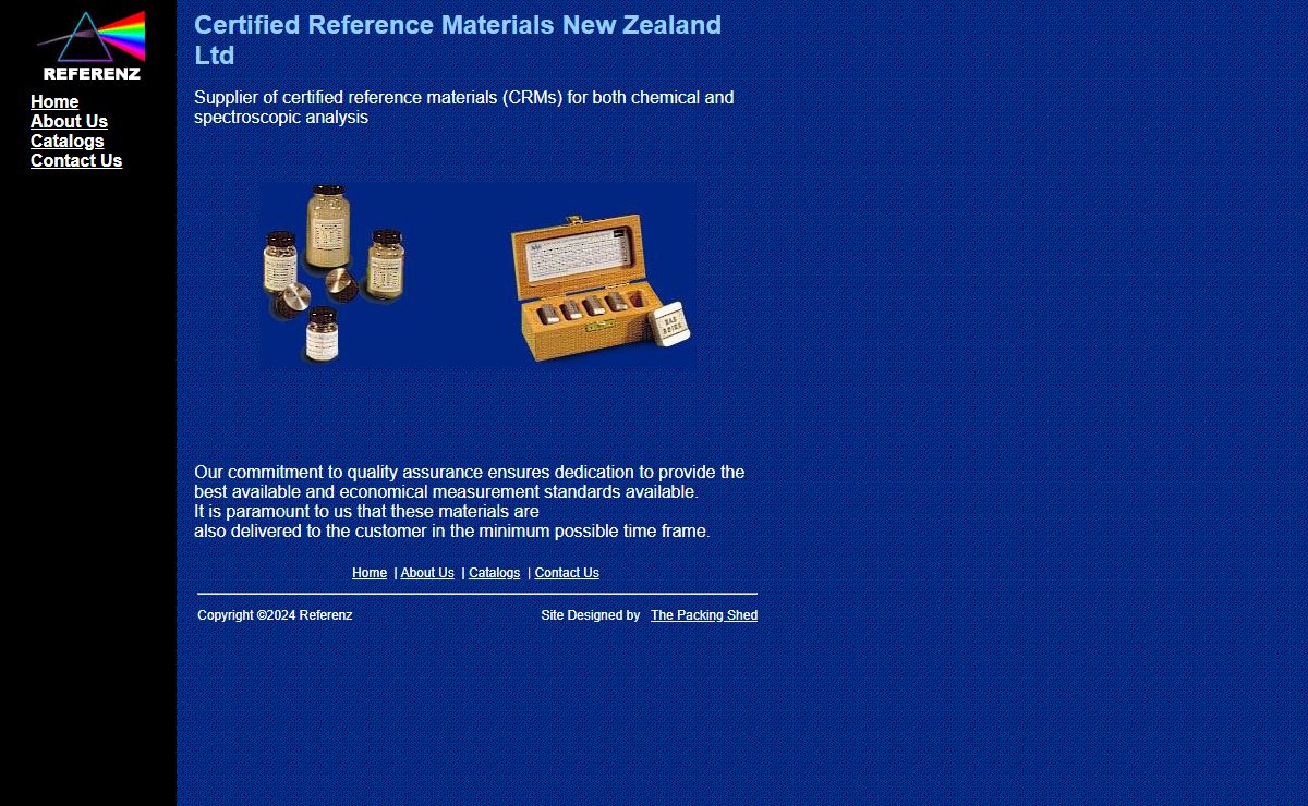 Certified Reference Materials New Zealand Ltd