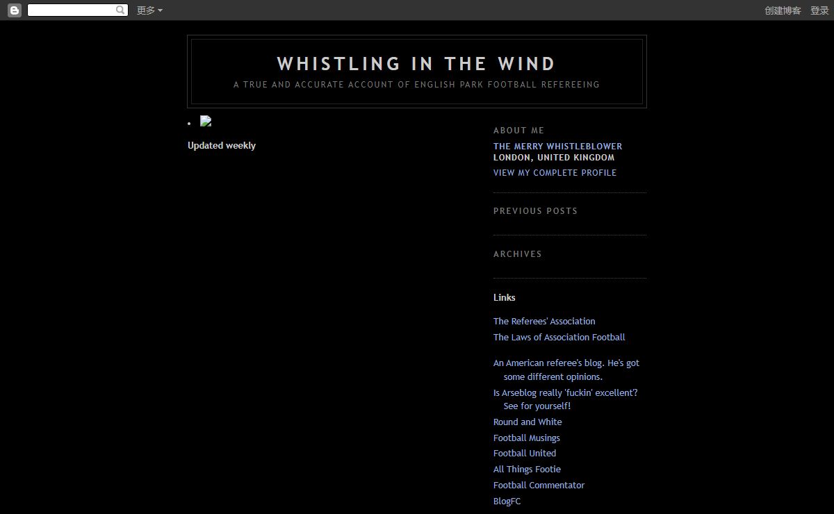 Whistling in the Wind