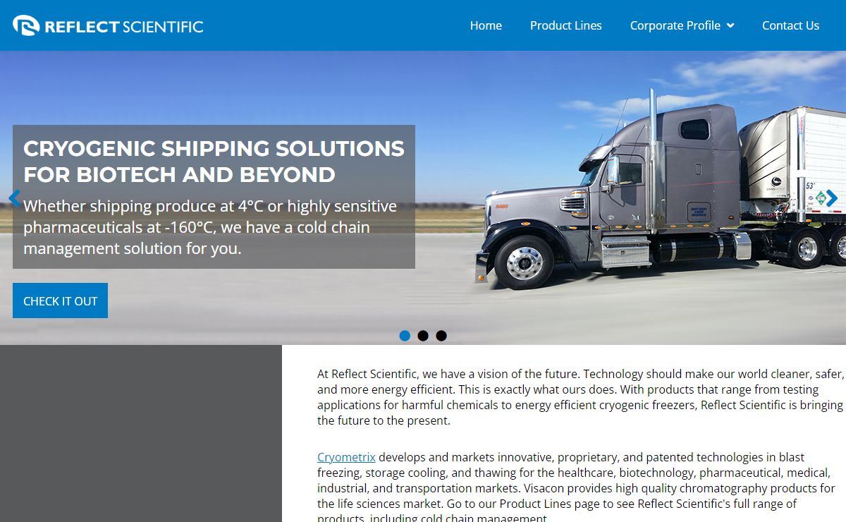 Reflect Scientific | Innovative Cryogenic & Chromatography Solutions