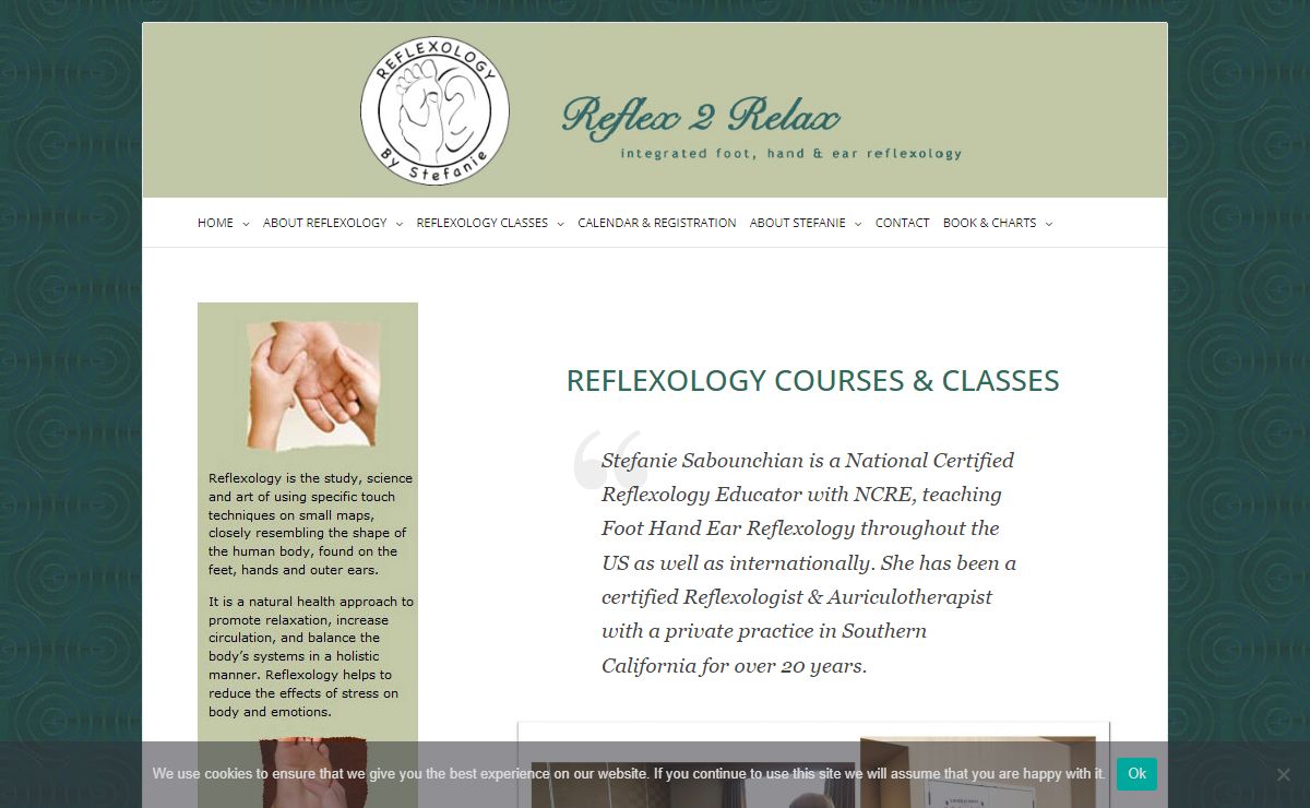 Reflex 2 Relax – Integrated Foot Hand and Ear Reflexology Courses