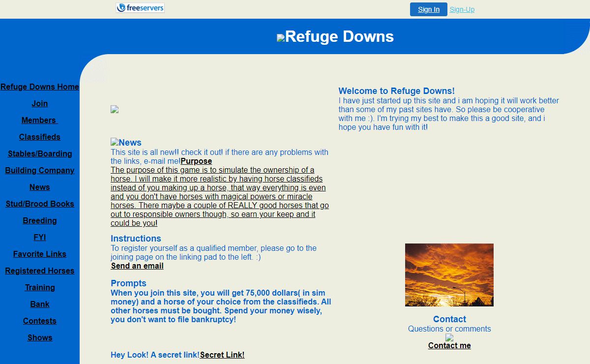 Refuge Downs Home