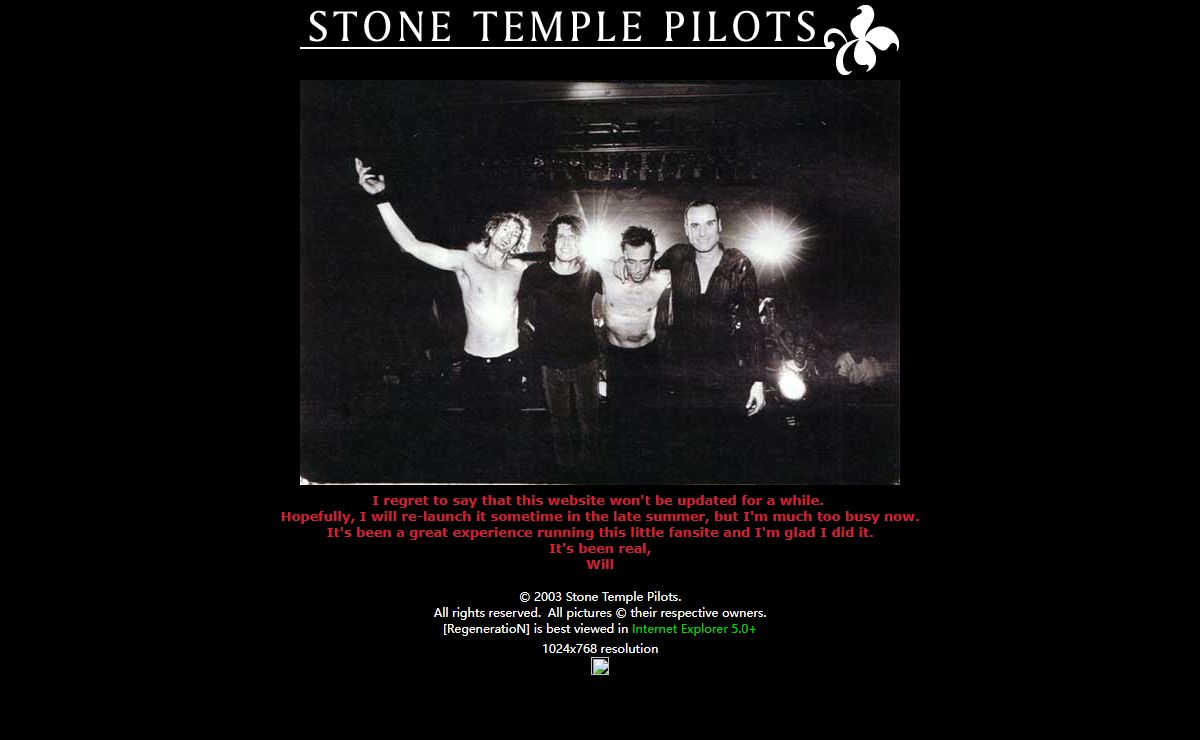 STONE TEMPLE PILOTS [RegeneratioN]