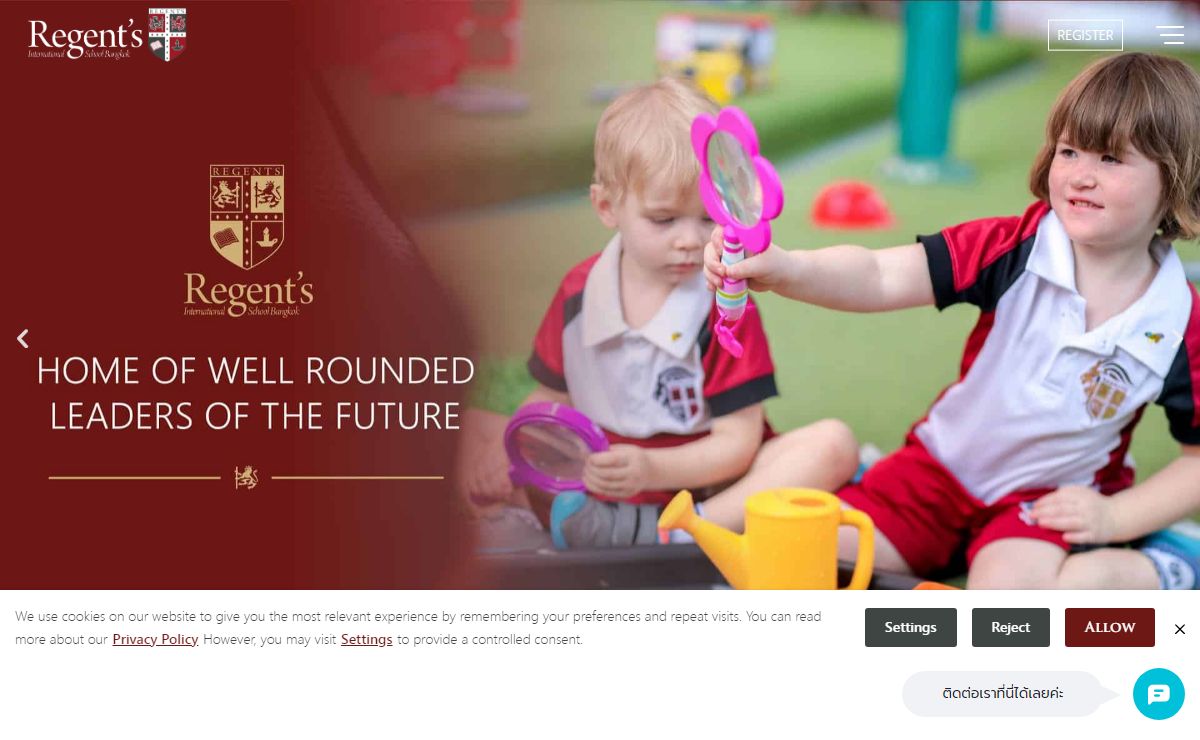 Homepage - Regent's International School Bangkok