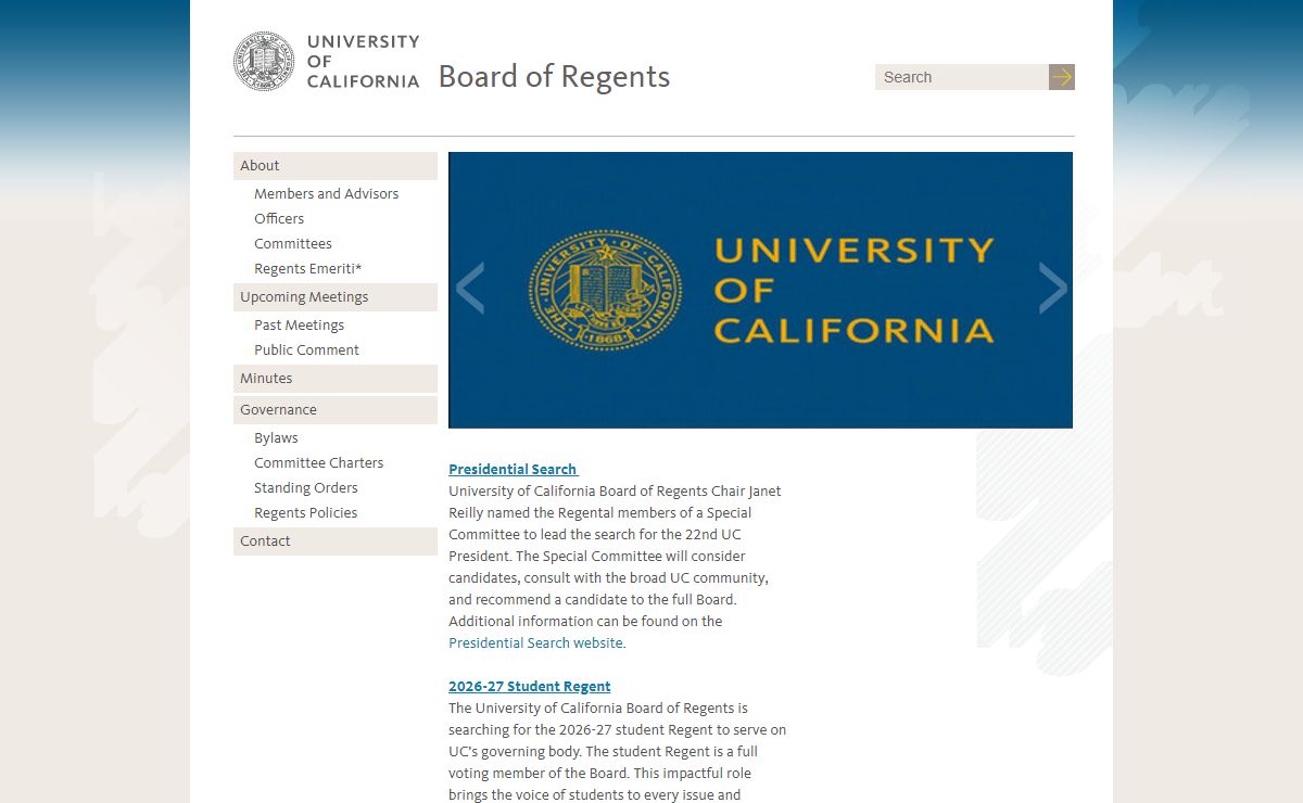 Home | Board of Regents