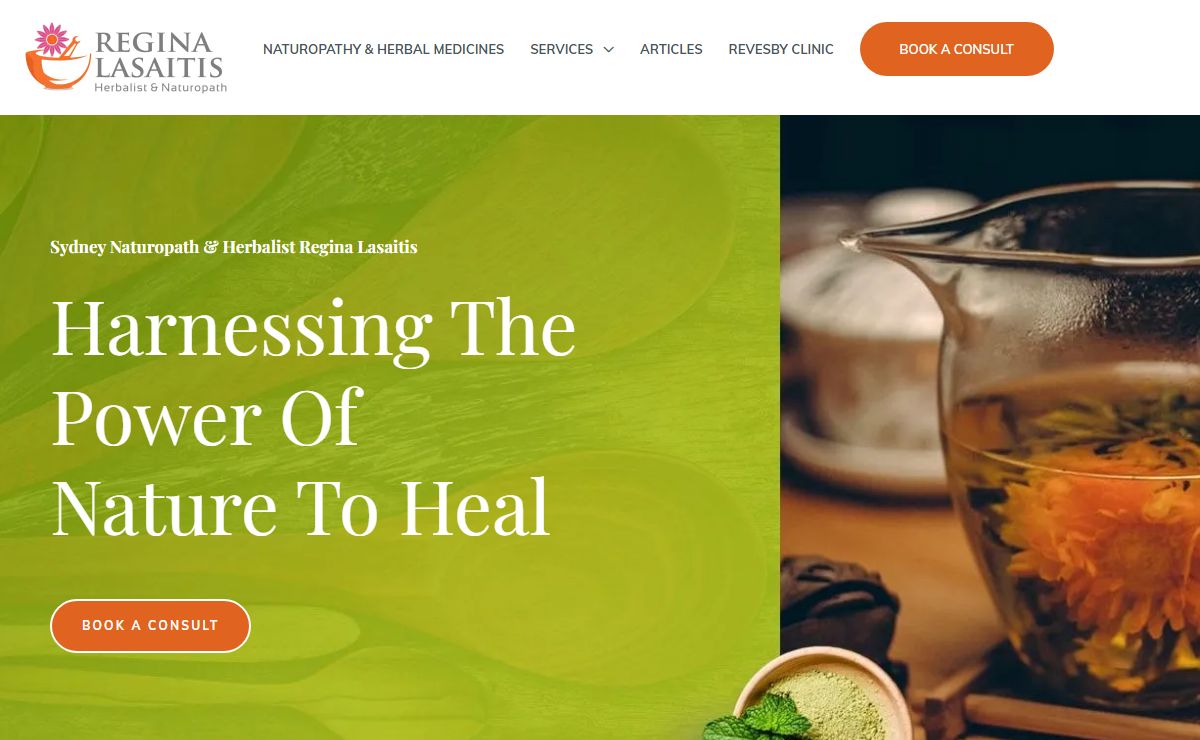 Sydney Naturopath + Medical Herbalist | Regina Lasaitis