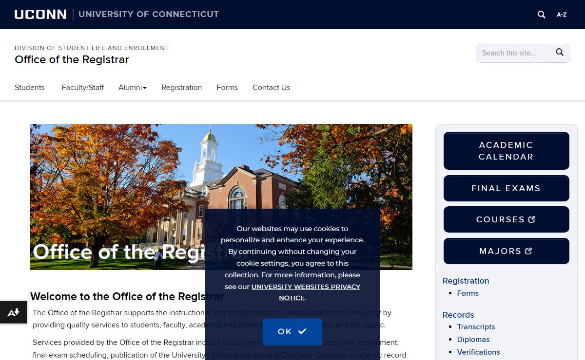 Home | Office of the Registrar
