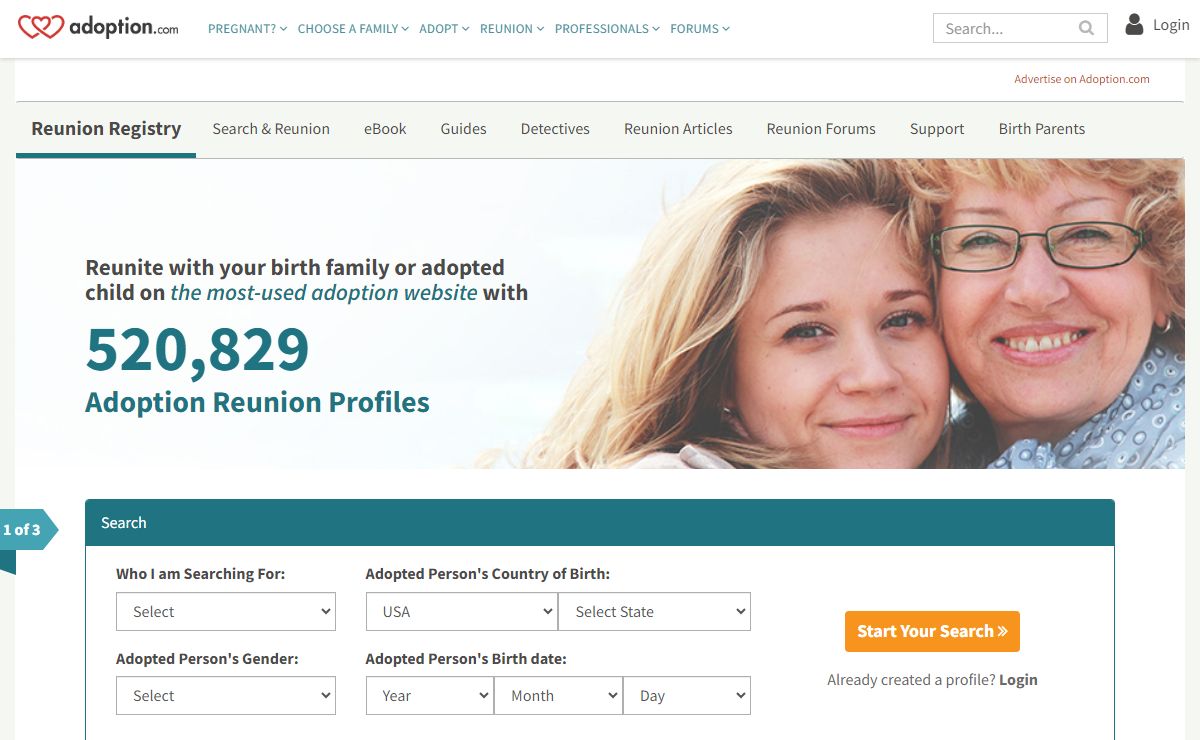 Adoption Registry - Records, Reunion Registries, Adoptees, Search | Reunion Registry | Adoption.com