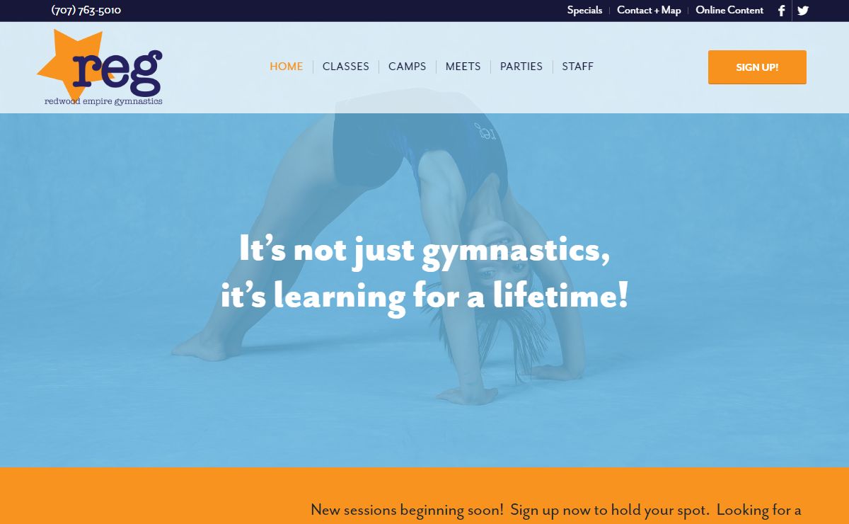 Redwood Empire Gymnastics - Gymnastics for children