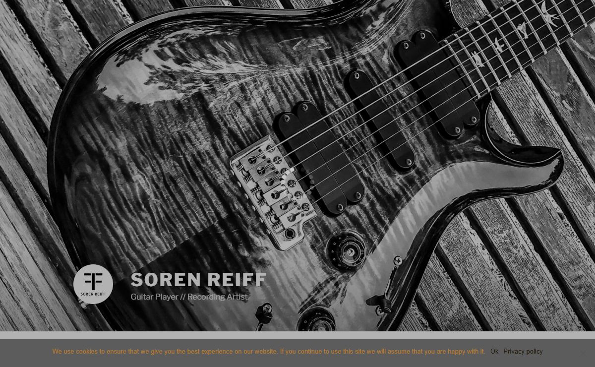 Soren Reiff - Danish guitar player, producer, composer & author