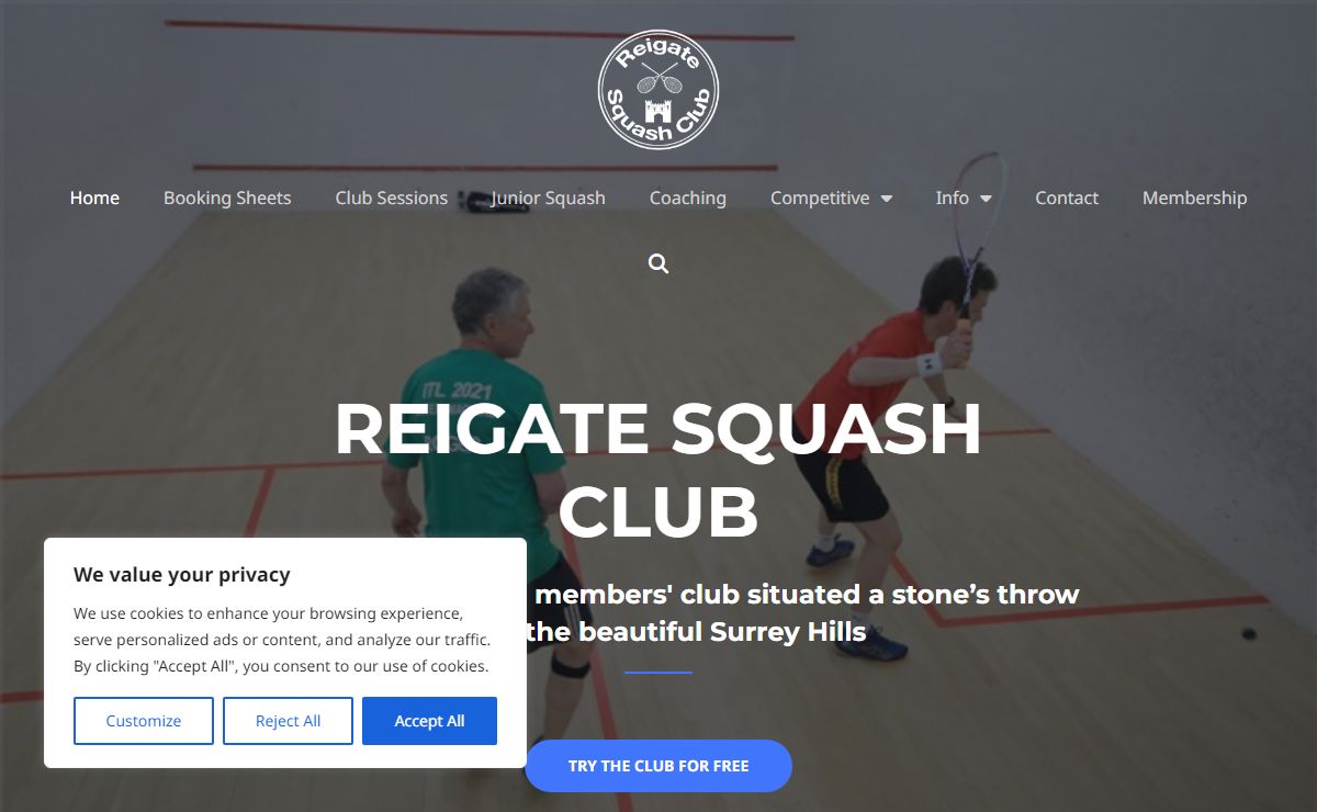 Home - Reigate Squash Club