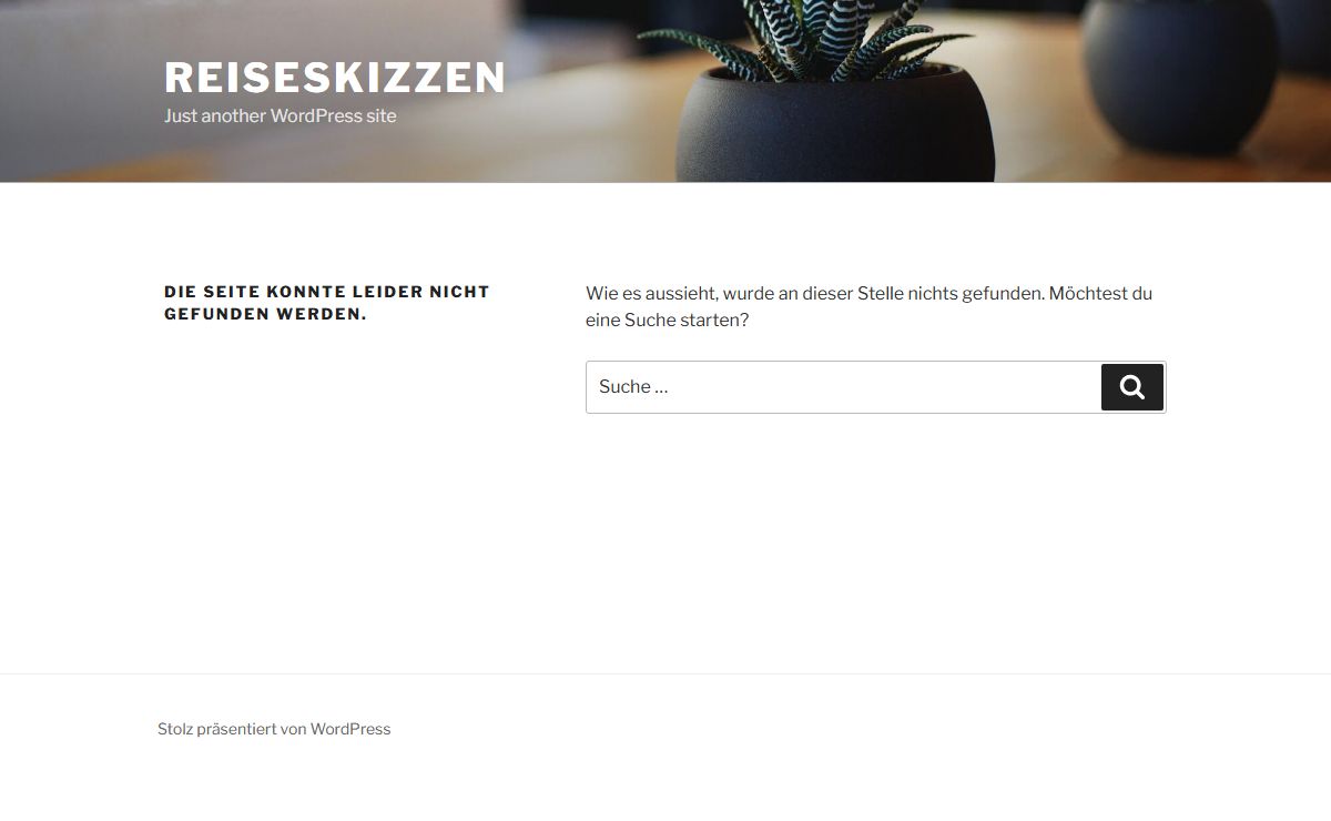 Seite nicht gefunden – Reiseskizzen