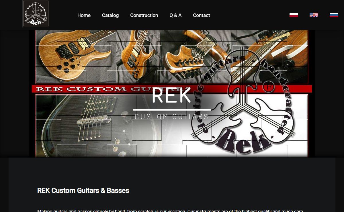 REK - Custom electric guitars