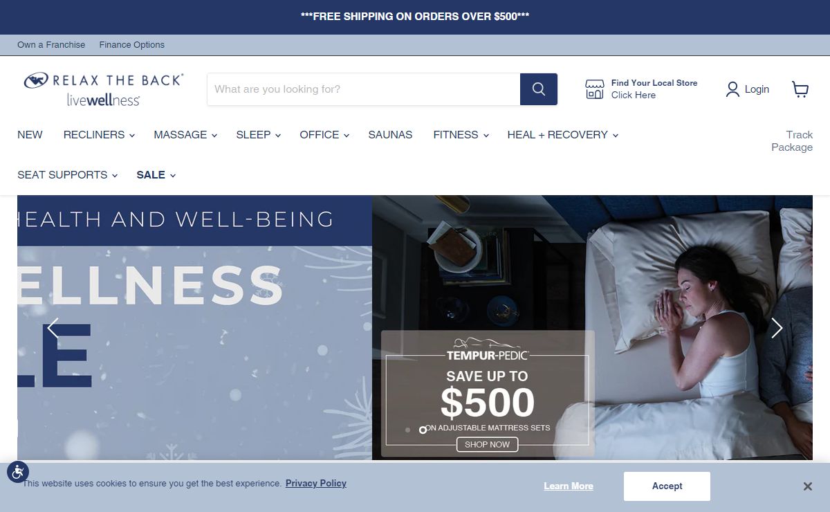 Relax The Back | Wellness and Ergonomic Back Pain Solutions