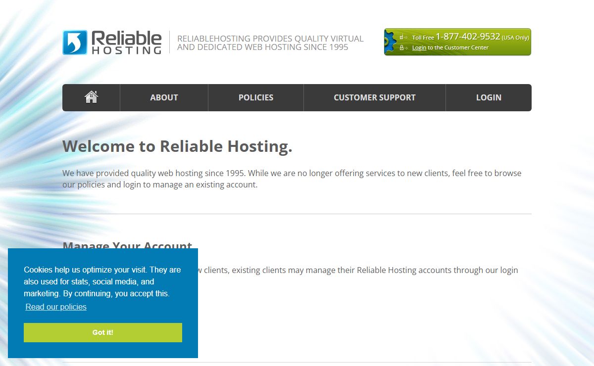 Reliable Hosting.com