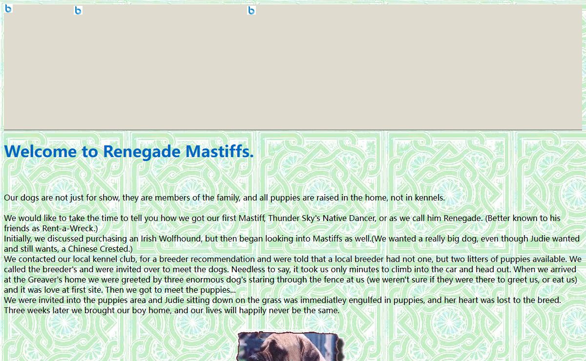 Renegade Mastiffs