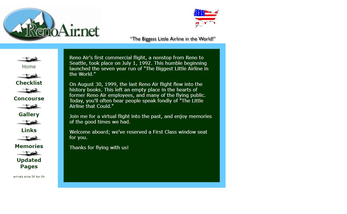 The New RenoAir.net | A Look Back at the "Little Airline That Could"