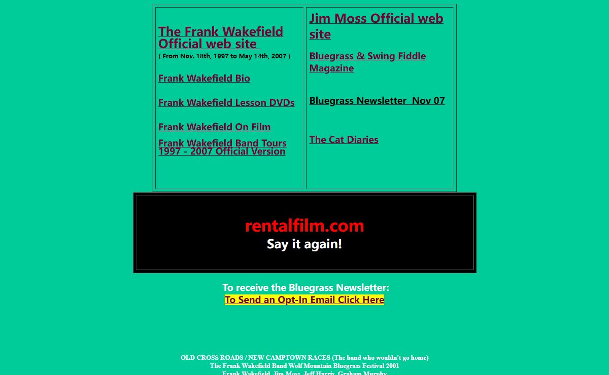 Rentalfilm Home Page