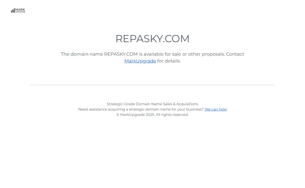 REPASKY.COM Unlock Success with Strategic-Grade Domain Names