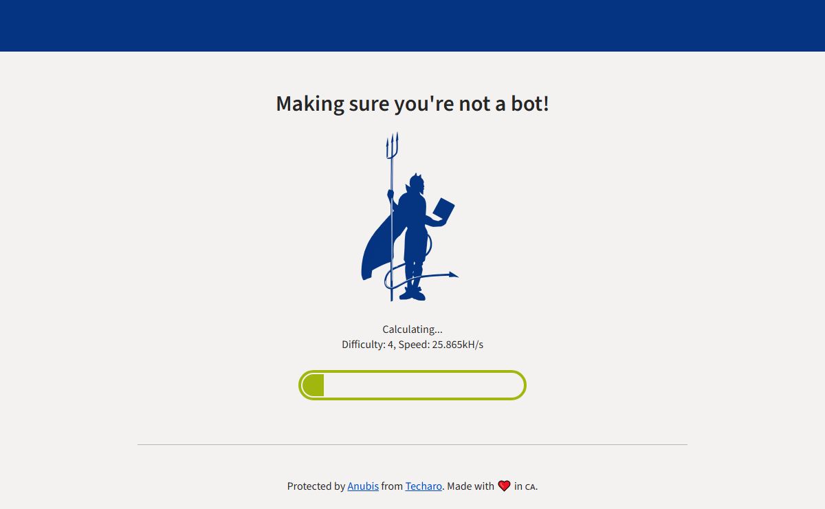 Making sure you're not a bot!