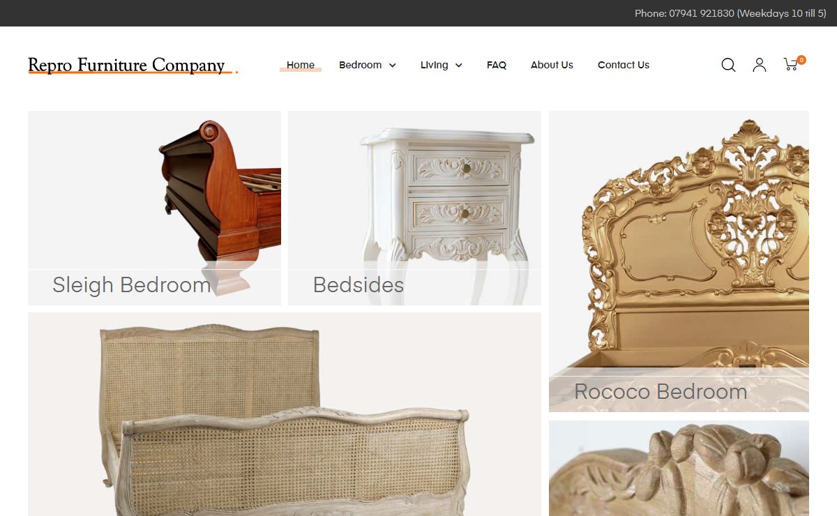 French Bedroom Furniture | Shabby Chic | Vintage Living - Repro Furniture Company