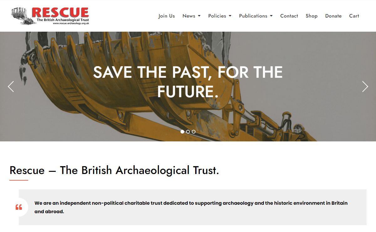 Rescue – The British Archaeological Trust