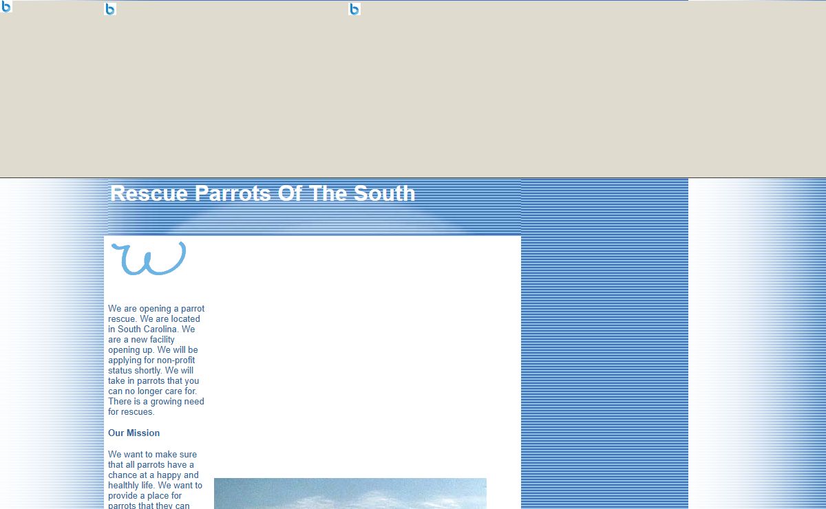 Rescue Parrots Of The South