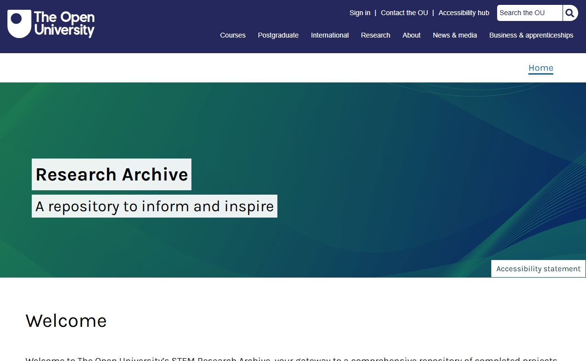 Research Archive, The Open University