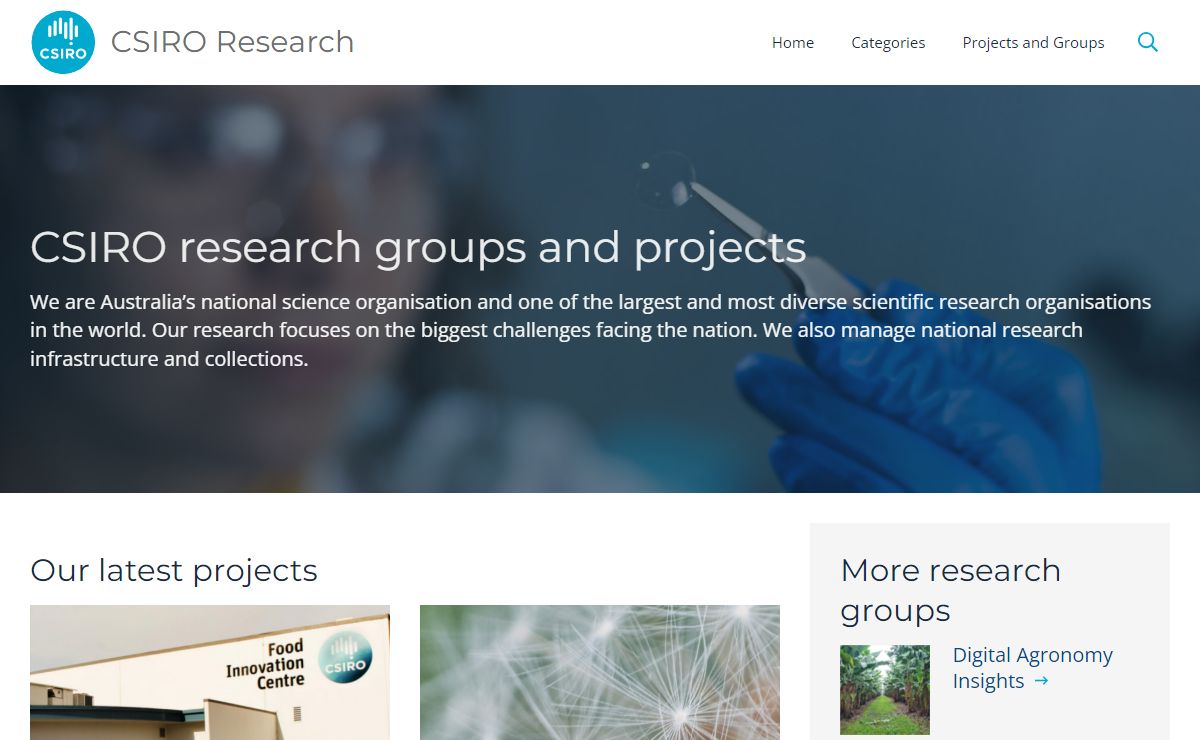 Home - CSIRO Research