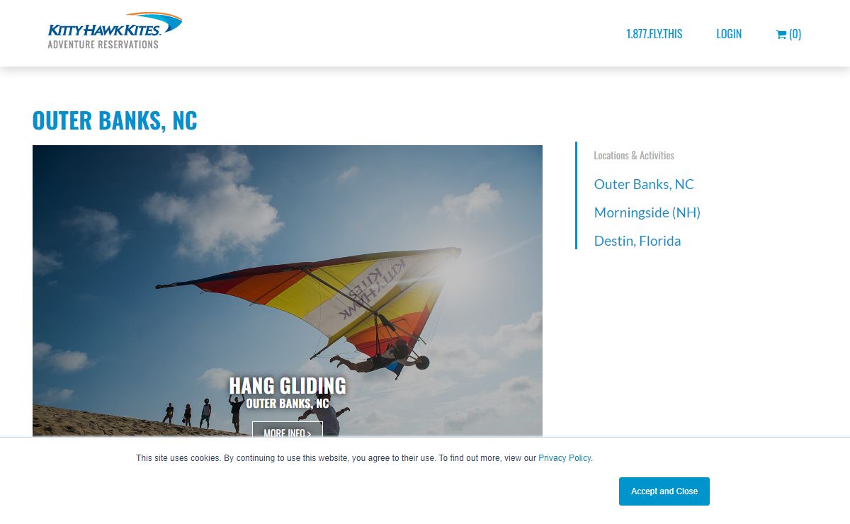 Kitty Hawk Kites - Reservations