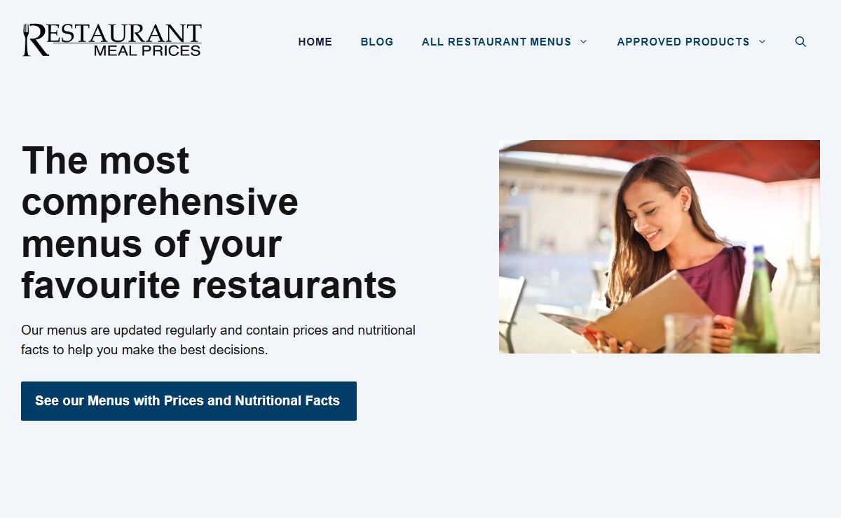 Home - Restaurant Meal Prices