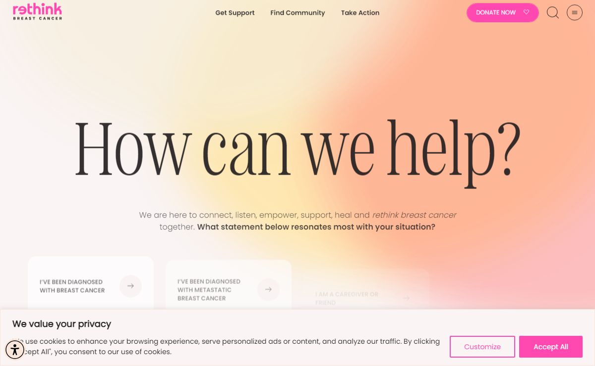 Rethink Breast Cancer - How Can We Help ?