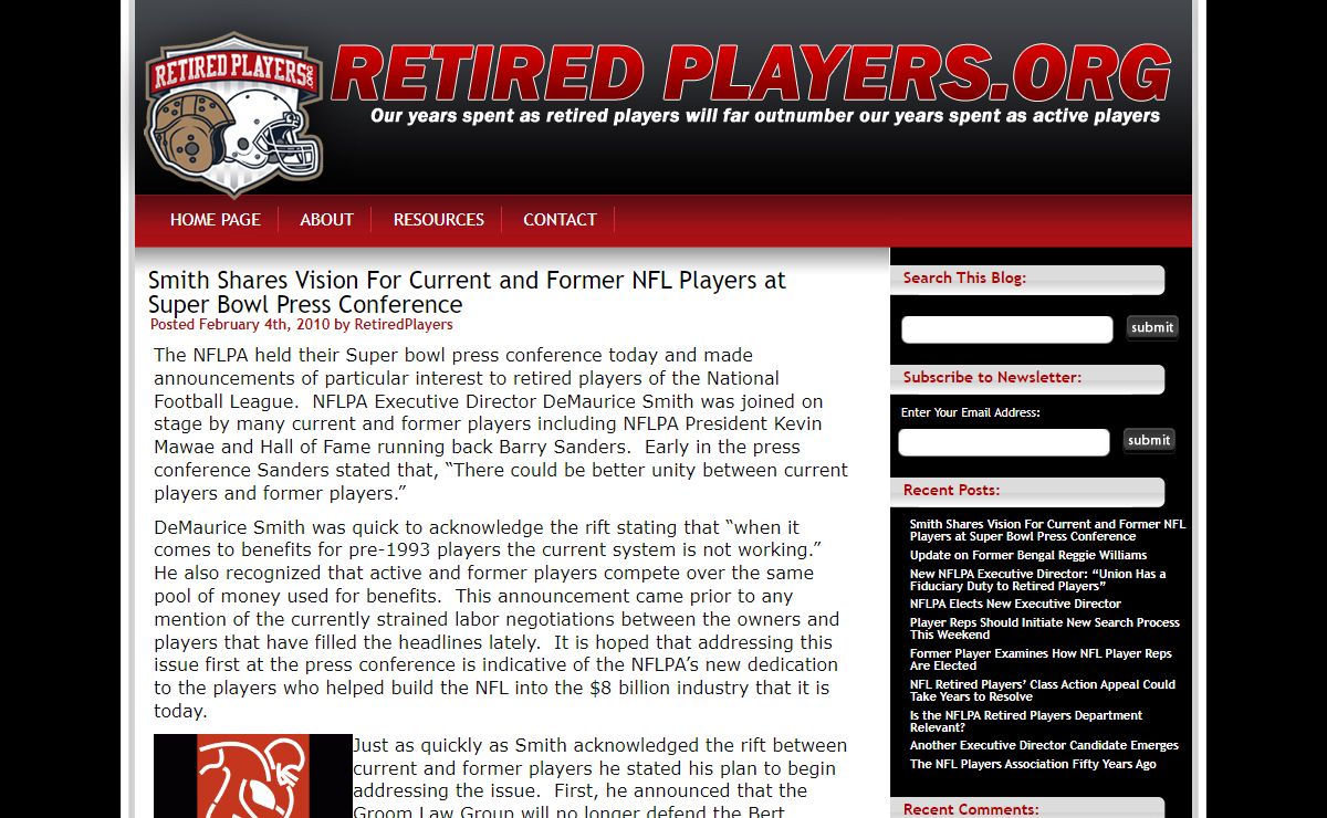 RetiredPlayers.Org