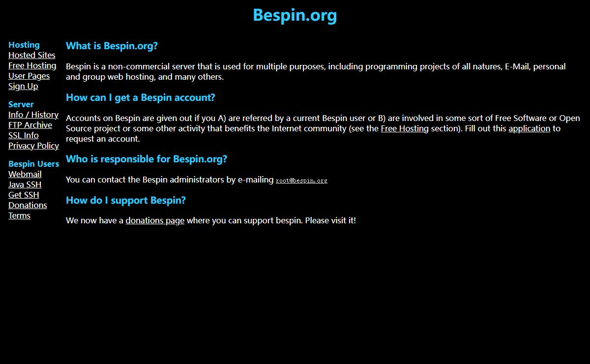 Bespin.org