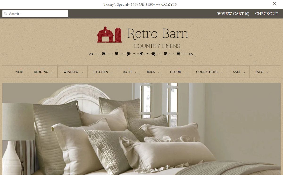 Rustic Country Linens | Bedding, Curtains, Table Linens, Home Decor