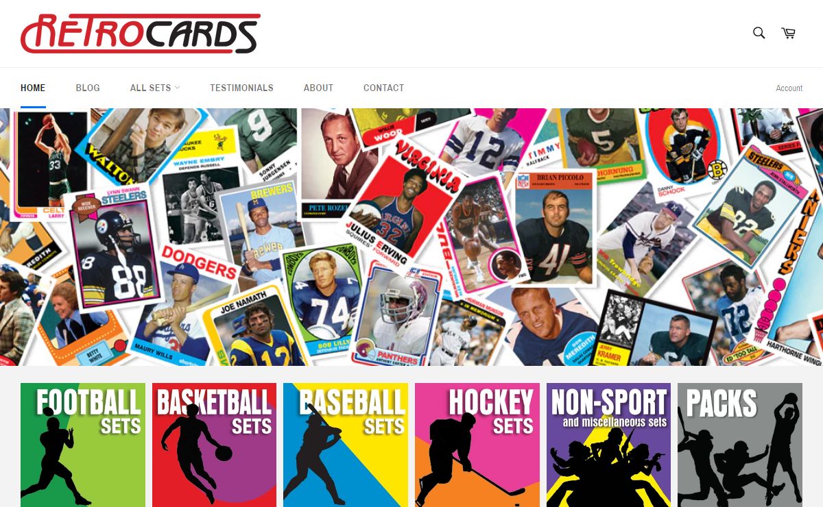 RetroCards | Custom High Quality Retro Cards