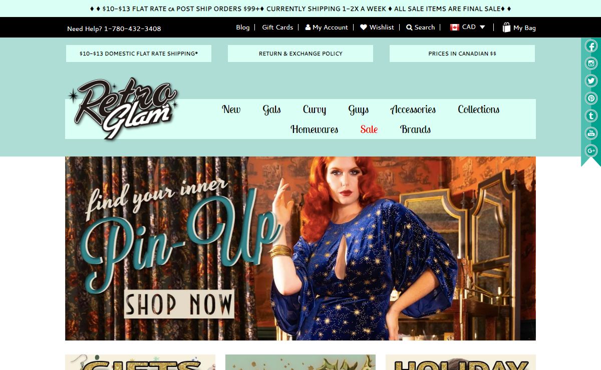 Pinup, Rockabilly, Alt & Vintage Inspired Clothing - Shop Retroglam