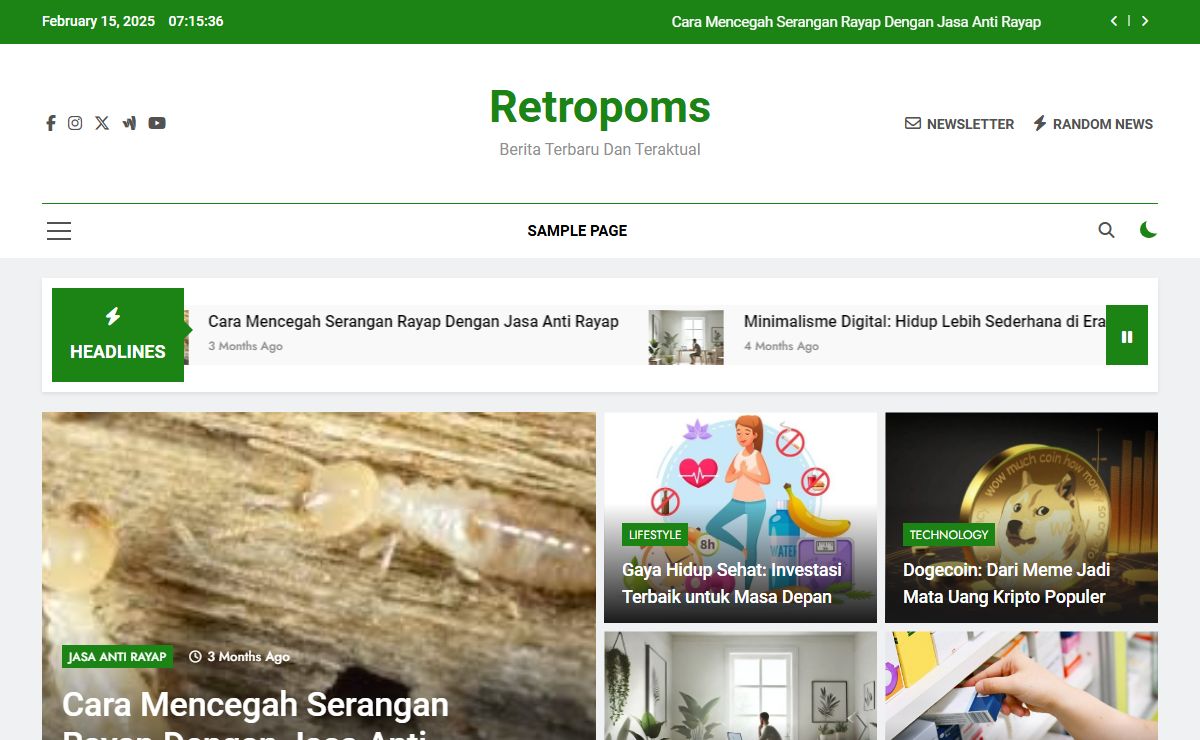 Retropoms - Berita Terbaru dan Teraktual