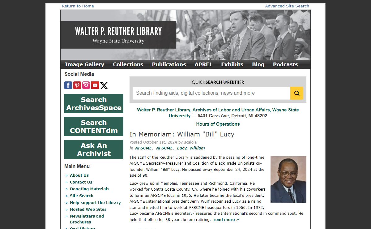 Walter P. Reuther Library