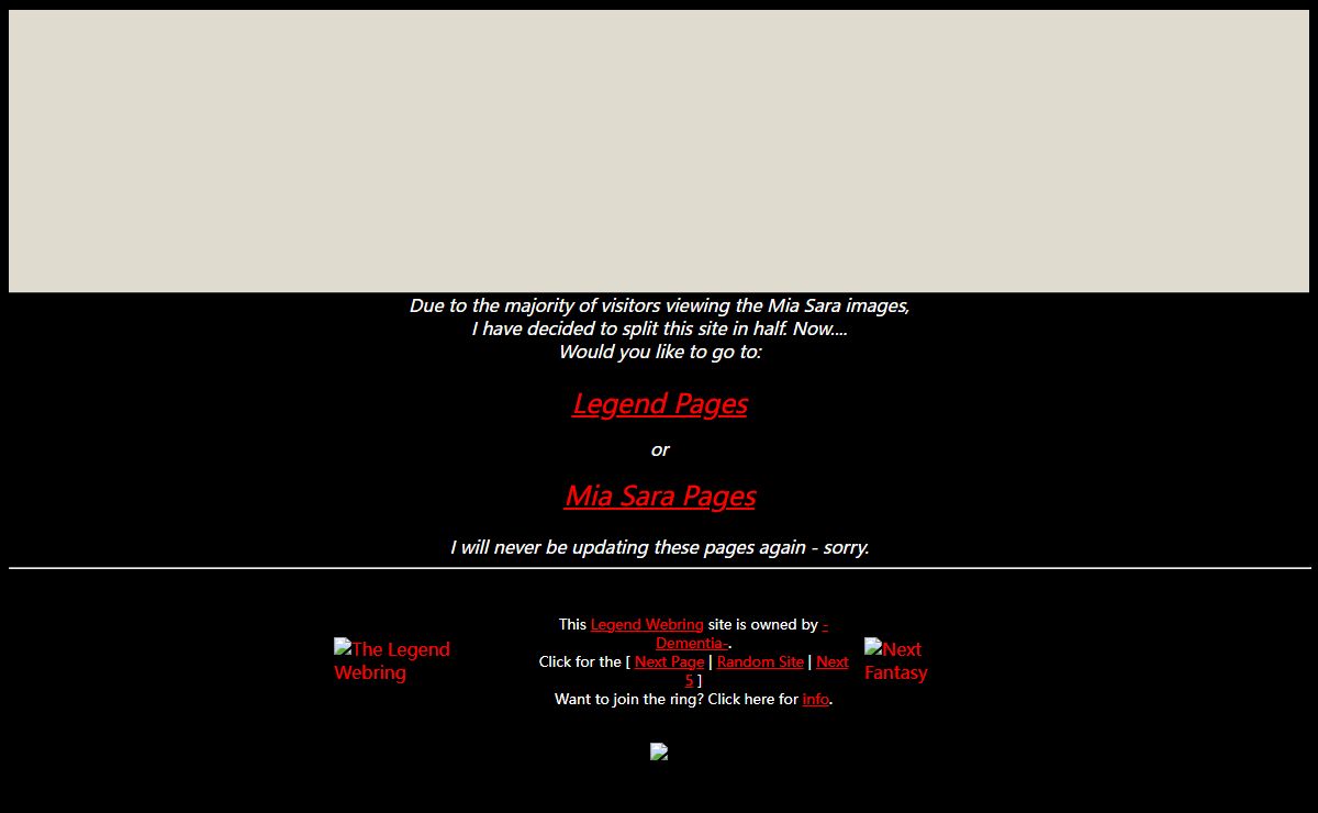 Legend and Mia Sites