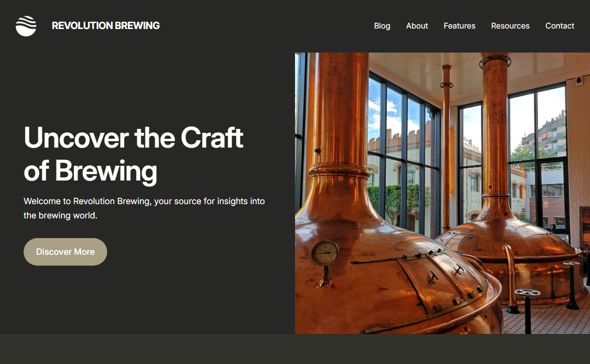 Home - Revolution Brewing