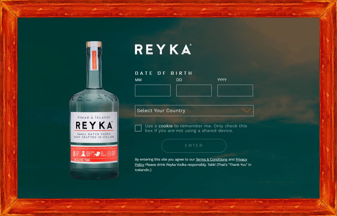 Reyka Vodka