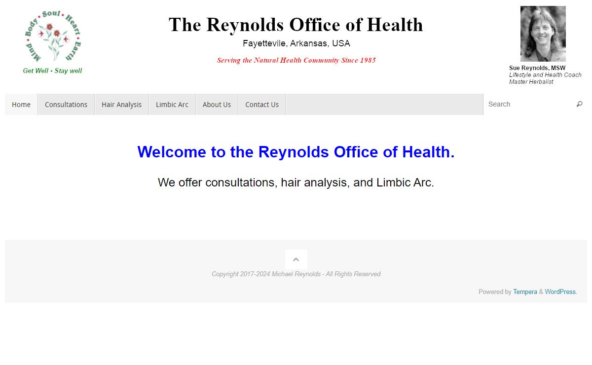 The Reynolds Office of Health -- Limbic Arc
