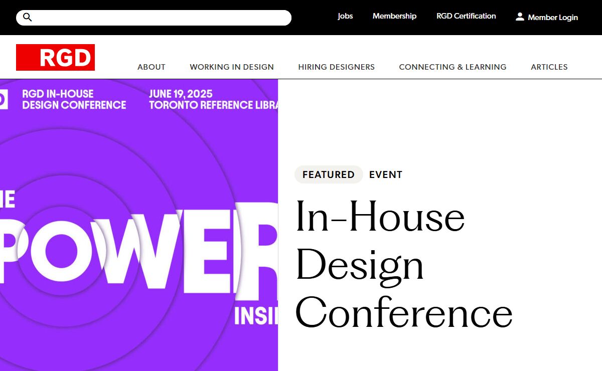 RGD | Association of Registered Graphic Designers (RGD)