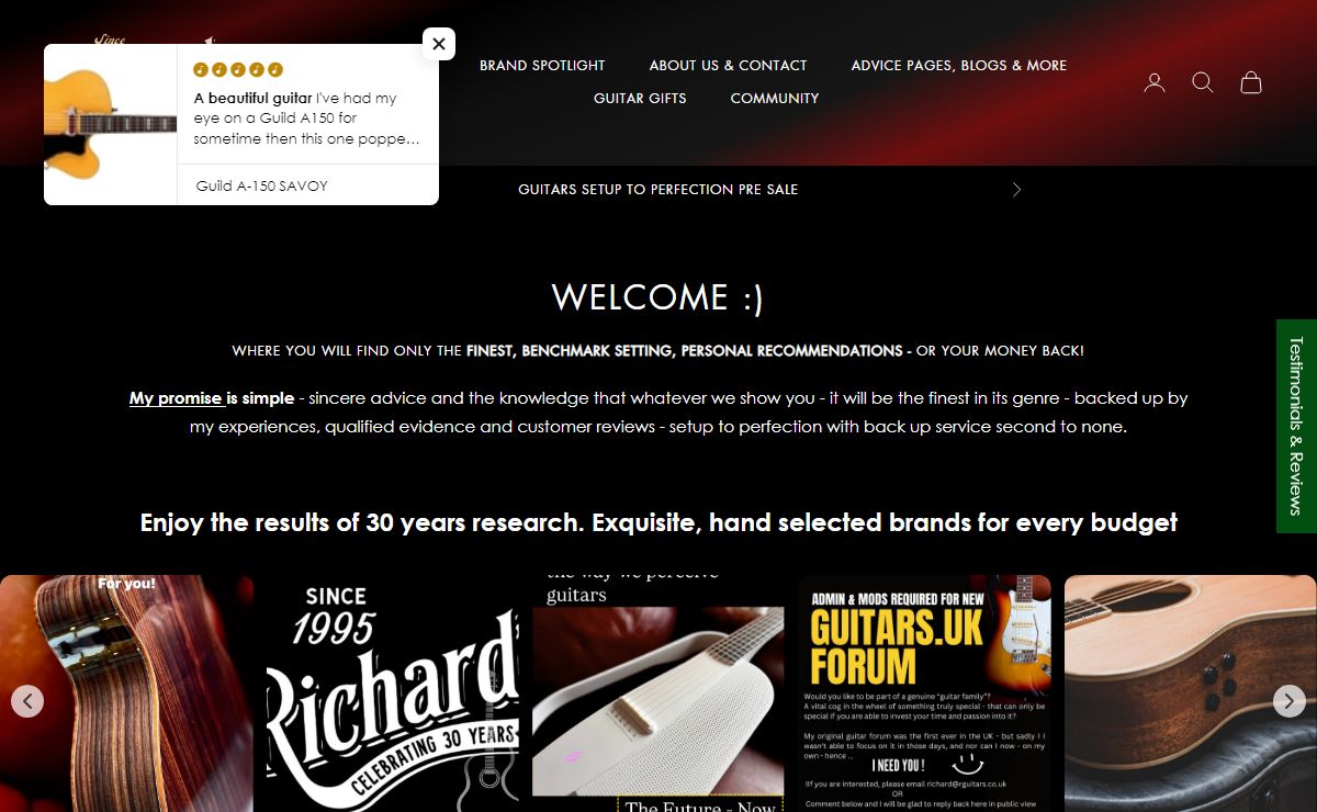 UK Guitar Shop | Used Guitar for Sale Uk | Guitar Specialist of Furch