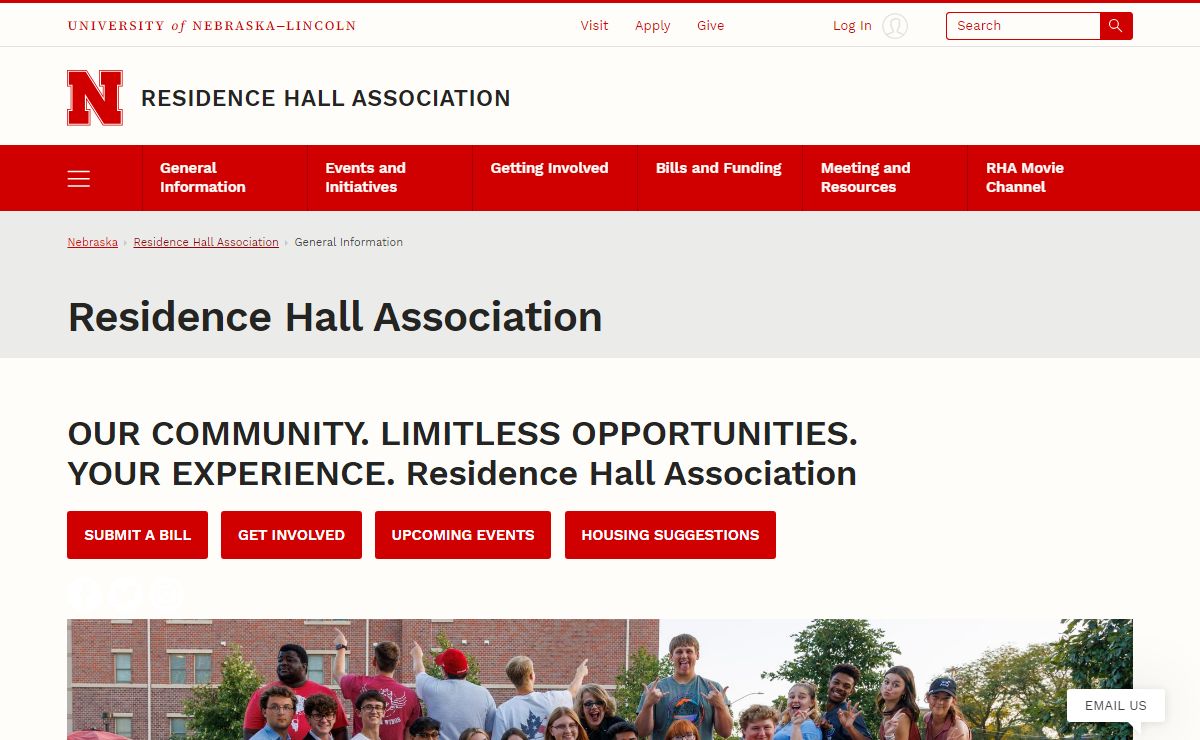 Residence Hall Association | Nebraska