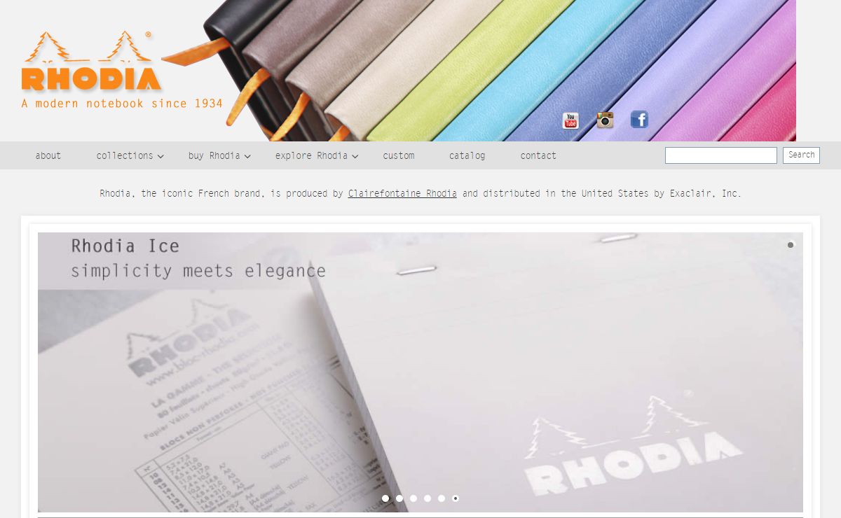 Rhodia Notebooks & Writing Pads | Official U.S. Distributor