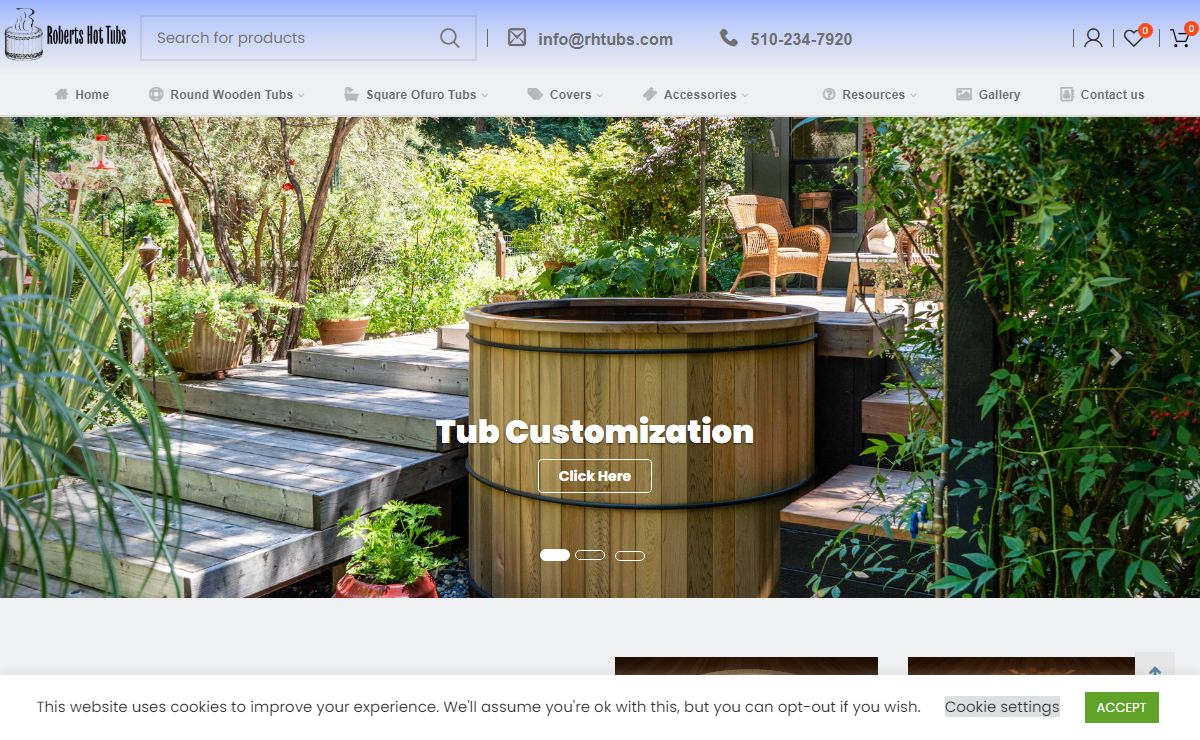 Home- Roberts Hot Tubs