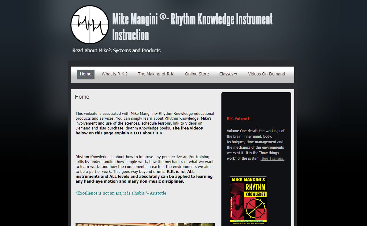 Home | Mike Mangini ®- Rhythm Knowledge Instrument Instruction