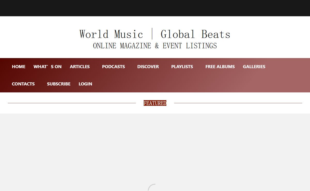 Rhythm Passport – Music… It means the world to us!