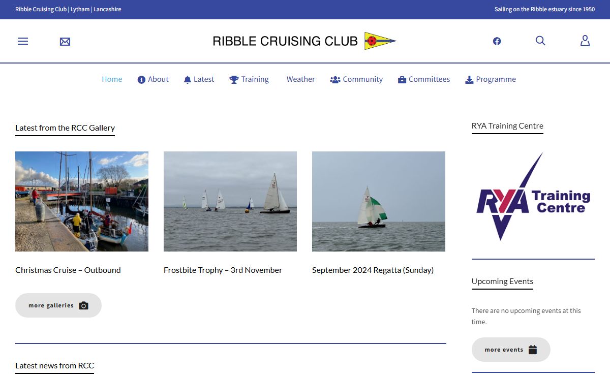 Ribble Cruising Club – Sailing, cruising, racing & tuition in Lytham, Lancashire